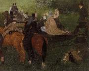 Edgar Degas On the Racecourse France oil painting artist